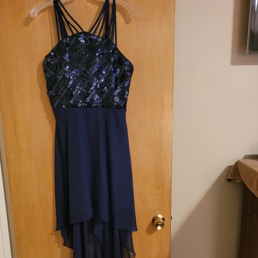 LOVE REIGN NAVY DRESS - Picture 7 of 8